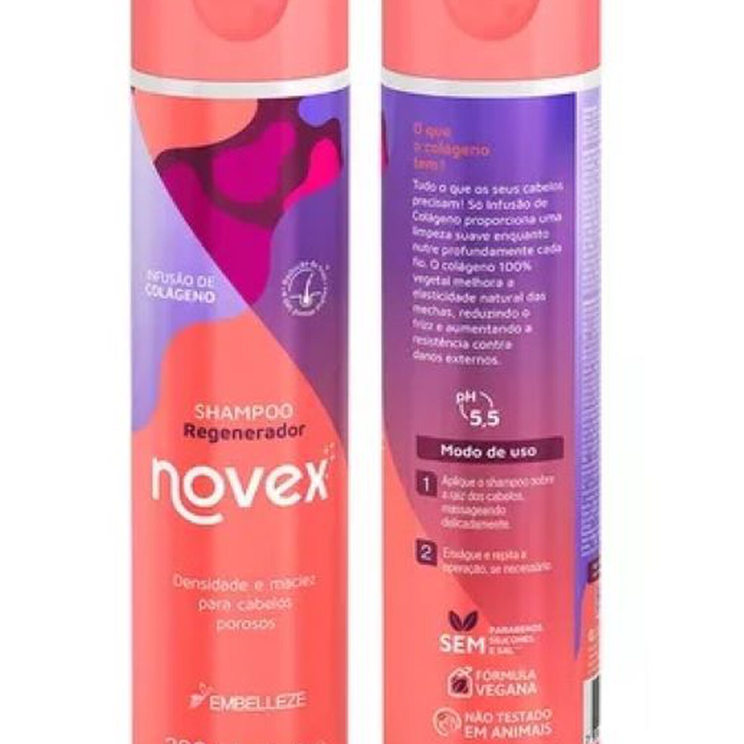 Shampoo Infusao Col&aacute;geno 300ml Novex image number 1.0