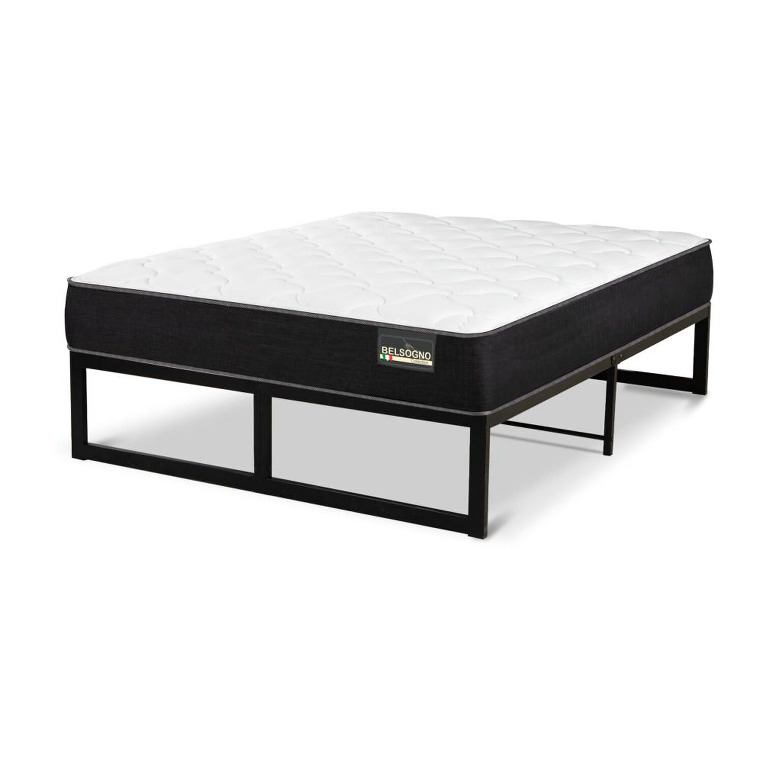 Cama Iron Smart Belsogno Plus / 2 Plazas / Base Normal image number 1.0