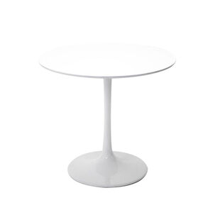 Mesa Tulip Redonda 60 Cm Di&aacute;metro Blanca