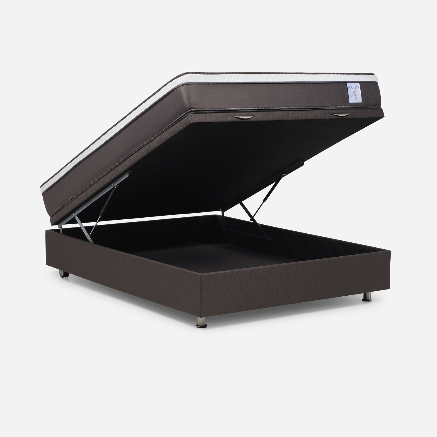 Cama Ba&uacute;l Rosen New Style 4 / 2 Plazas / Base Normal image number 3.0