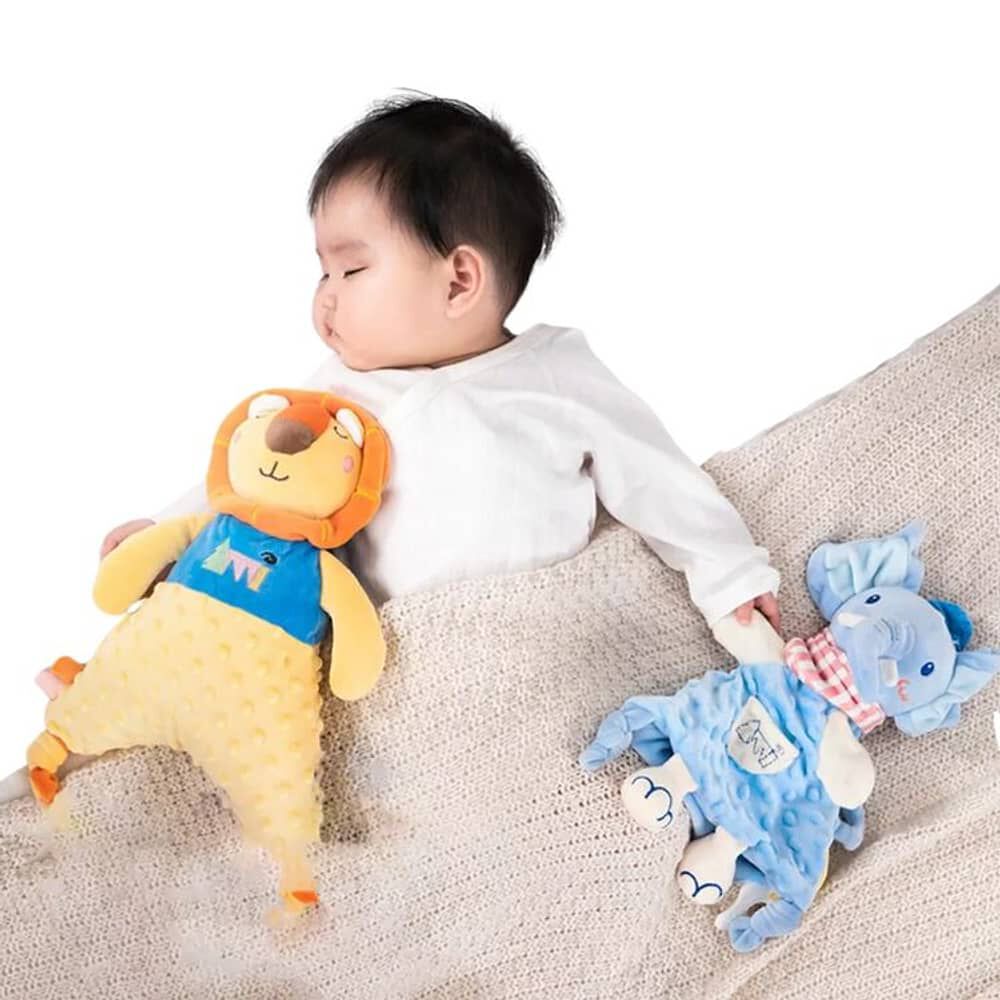 Peluches Para Dormir De Beb&eacute;s Tuto De Apego Animales (le&oacute;n Y Elefante) image number 2.0