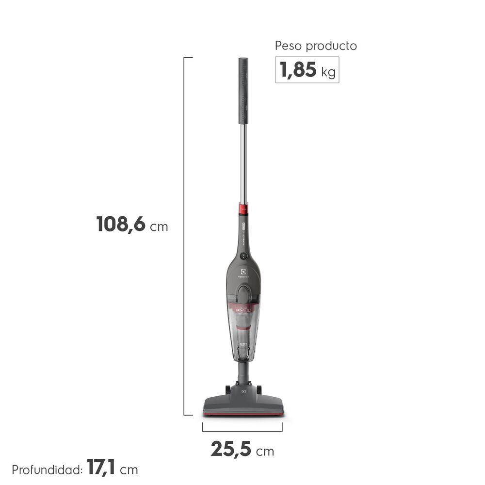 Aspiradora Vertical Con Cable Power Speed Ultra Stk15 Electrolux image number 4.0