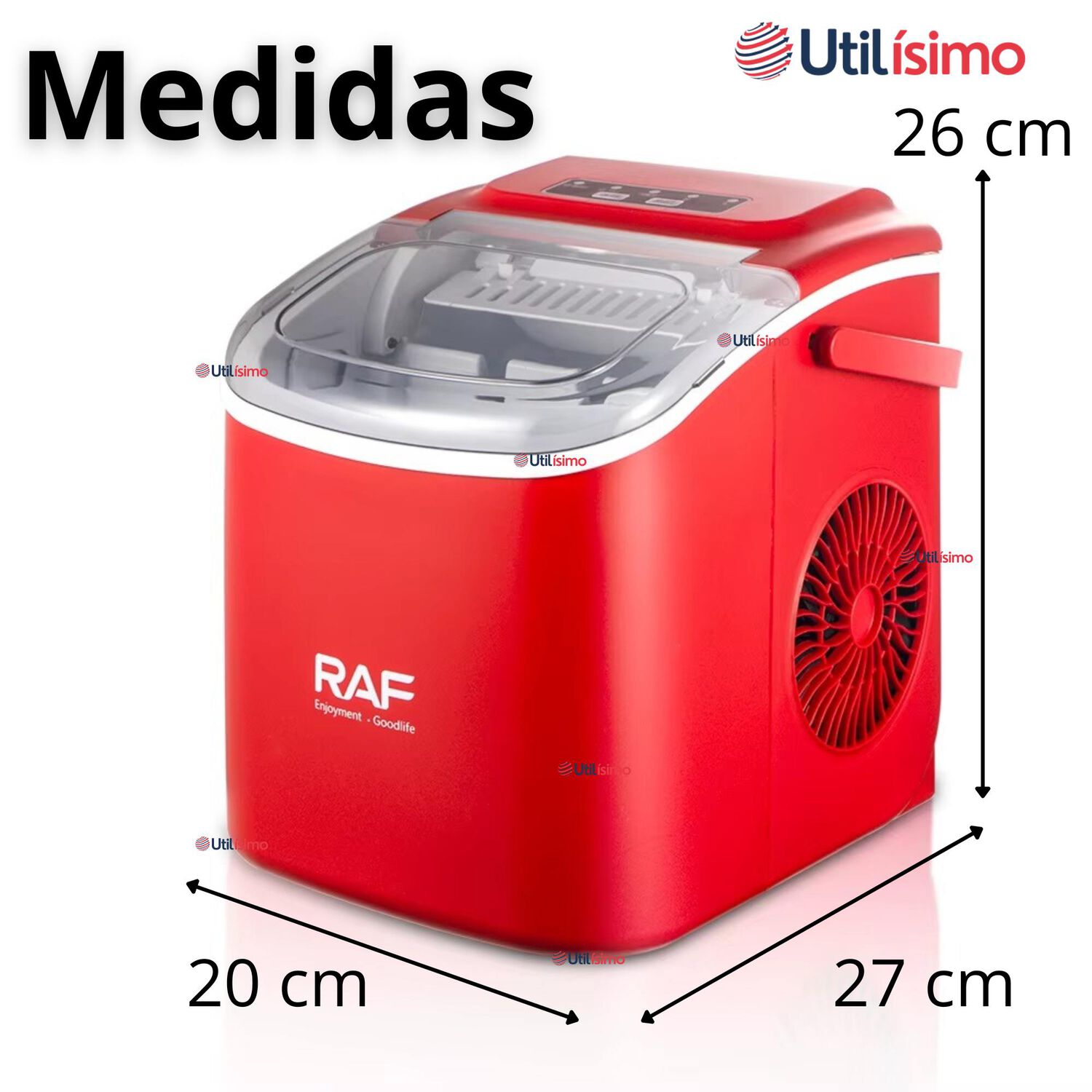 M&aacute;quina De Hielo Port&aacute;til Hogar Premium image number 2.0