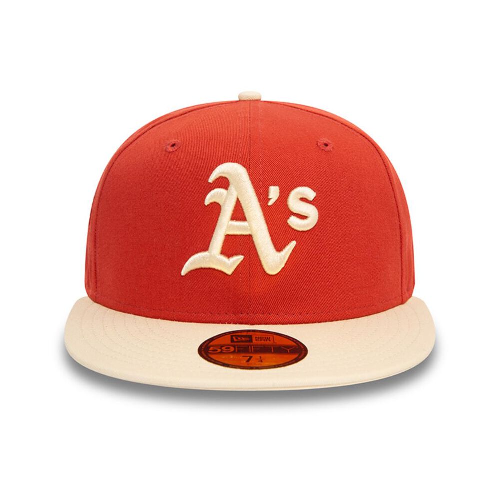 Gorra 59fifty Oakland Athletics Mlb Color Block Copper image number 2.0