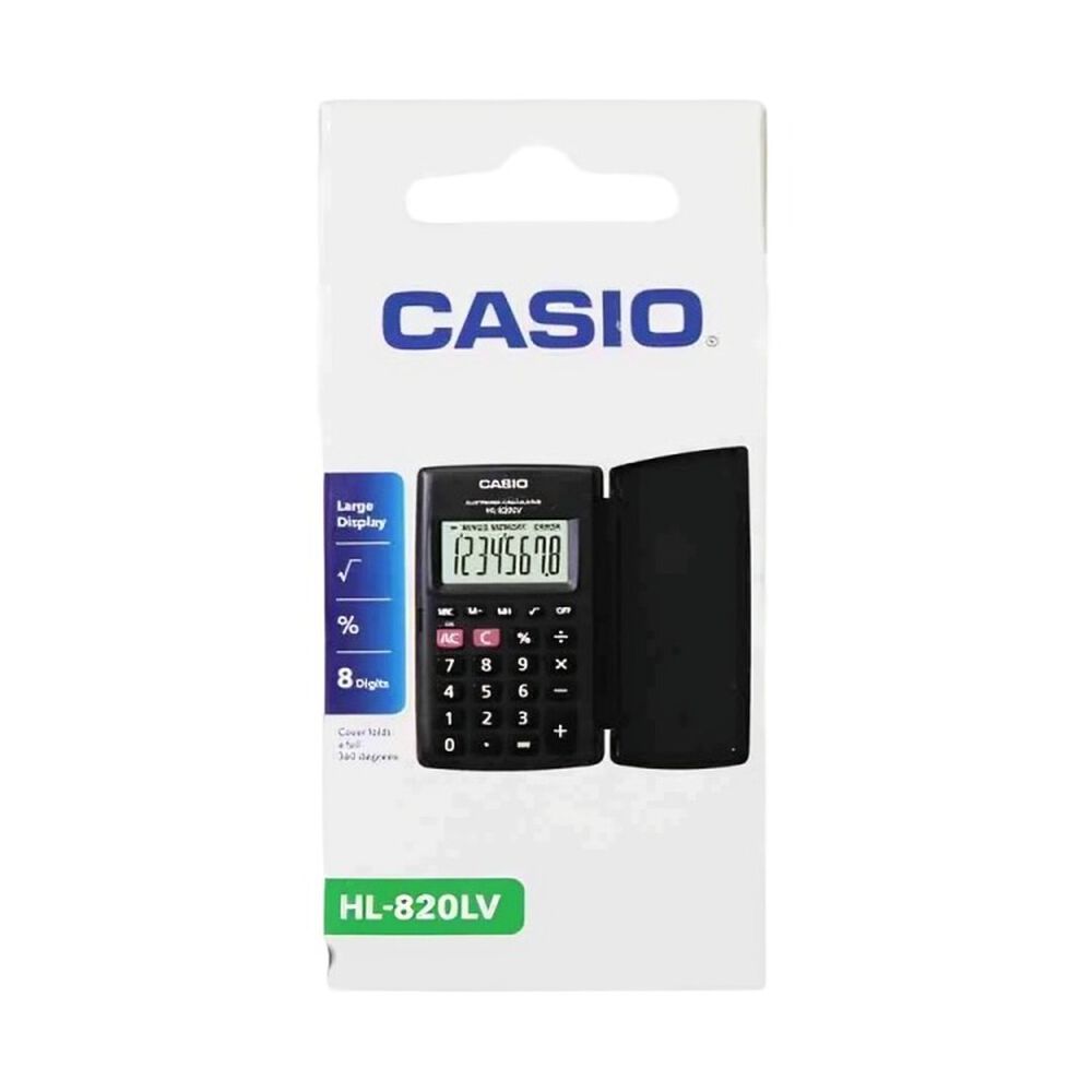 Calculadora Casio 8 Diguitos Hl820lv image number 3.0