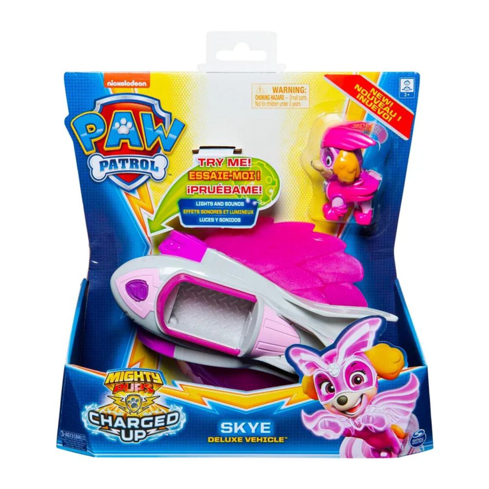 Juguete Sky Nave Blanca Super Charged Friccion Paw Patrol image number 2.0