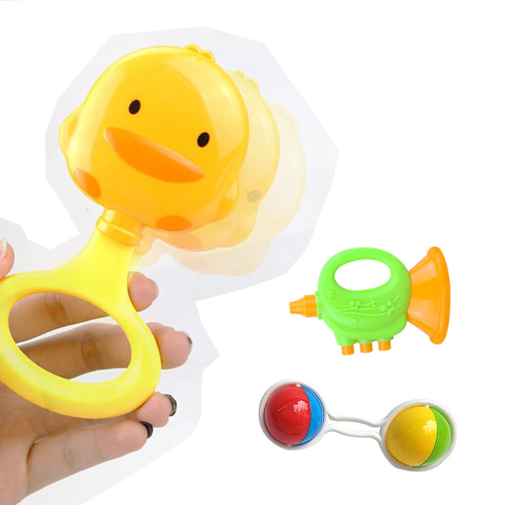 Set 3 Sonajeros Para Beb&eacute;s Juguete Estimulaci&oacute;n Temprana image number 2.0