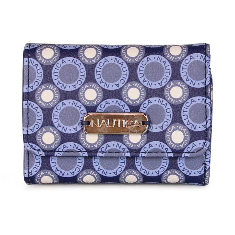 Billetera De Mujer America Azul Nautica image number 0.0