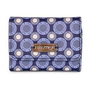 Billetera De Mujer America Azul Nautica