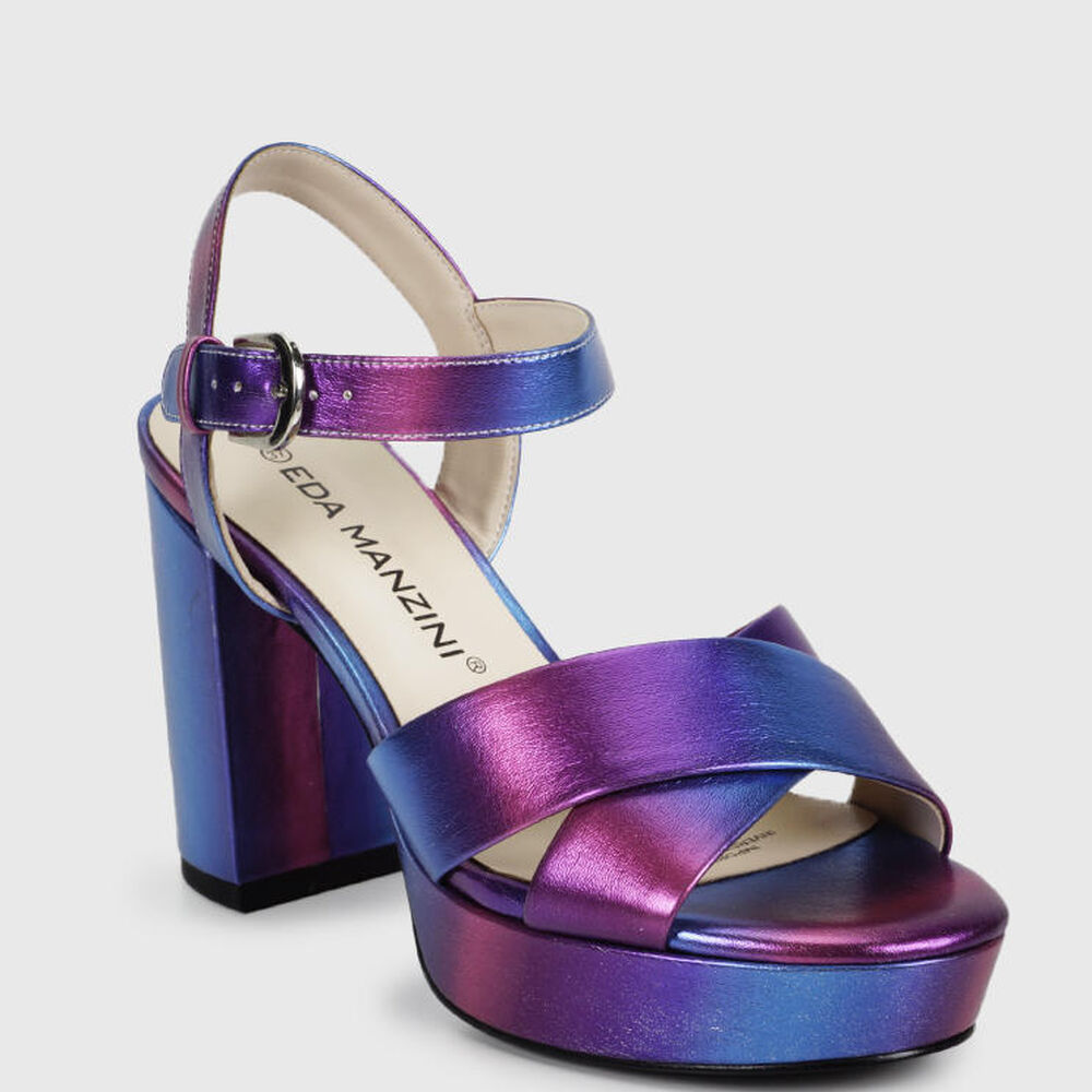 Sandalia Aratxi Azul Multicolor image number 2.0