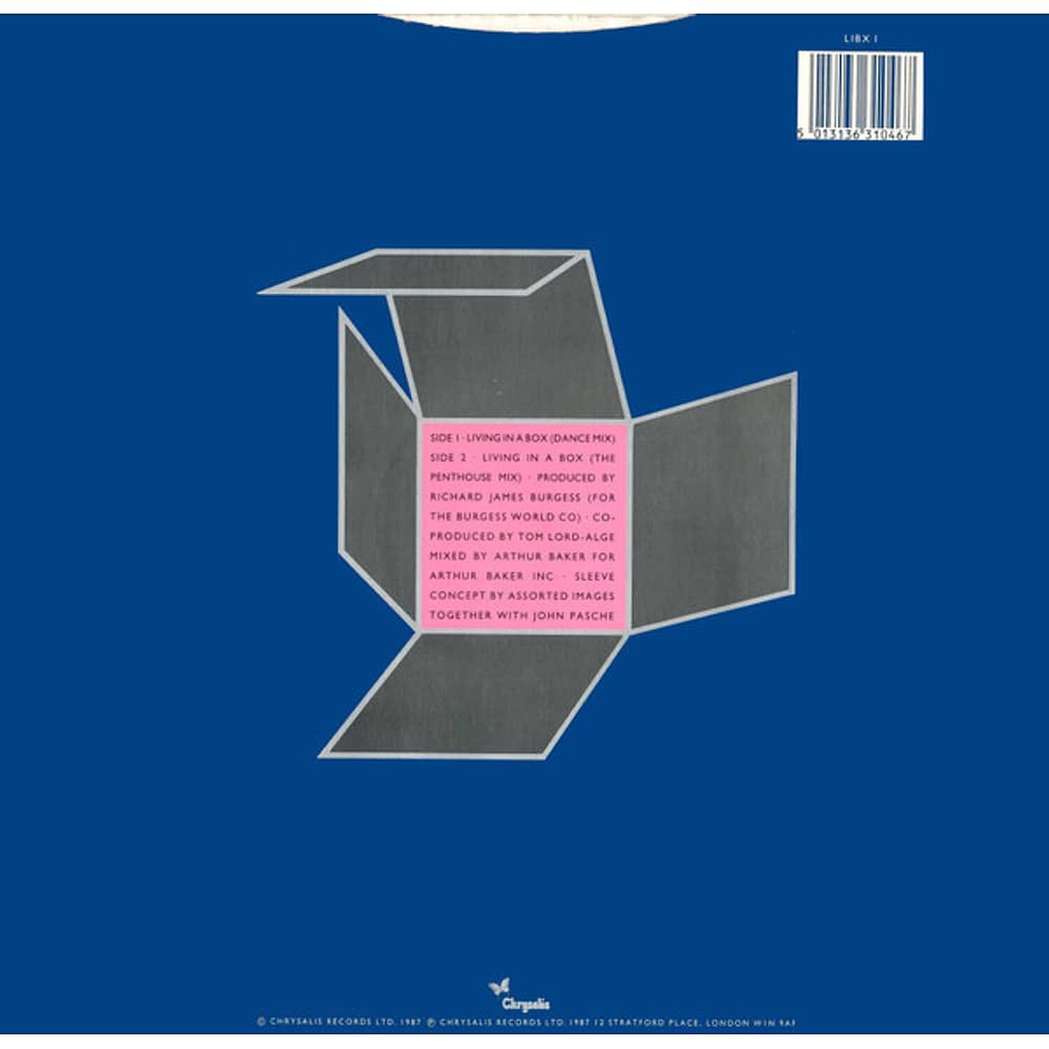 Living In A Box - Living In A Box | 12" Maxi Single Usado image number 1.0