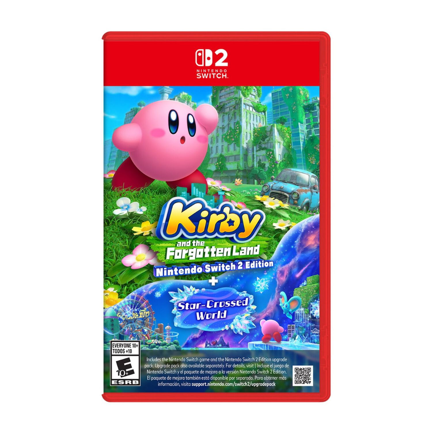 Nintendo - Videojuego Kirby And The Forgotten Land Switch 2 Edition + Star Crossed World Switch 2 image number 0.0