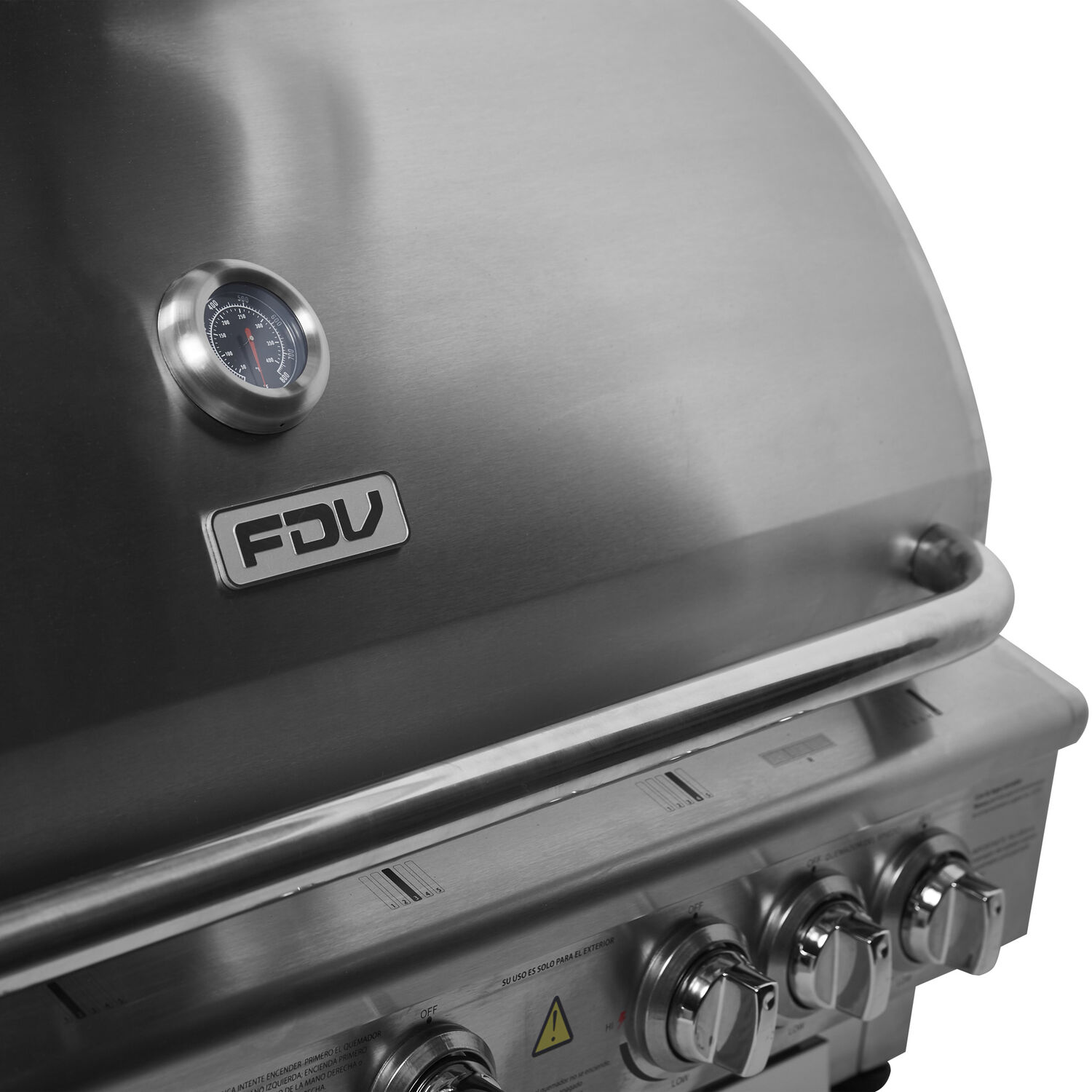 Parrilla A Gas Fdv Deluxe 5q + Spiedo Glp 3.0 image number 6.0