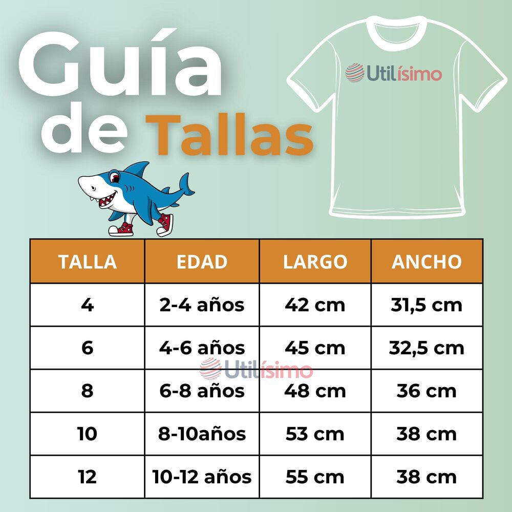 Polera Brainrots 100% Algodón Manga Corta Niño Tralalero Gris Claro image number 2.0