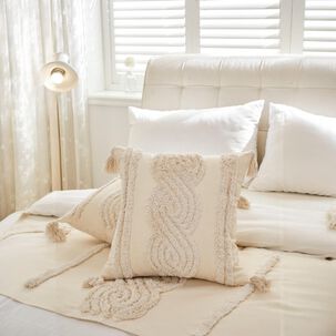 Set Piecera Boho 60 X 210 + 2 Fundas De Cojin B15