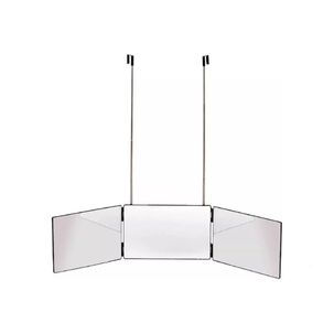 Espejo Triple Plegable Vista 360 Luz Led