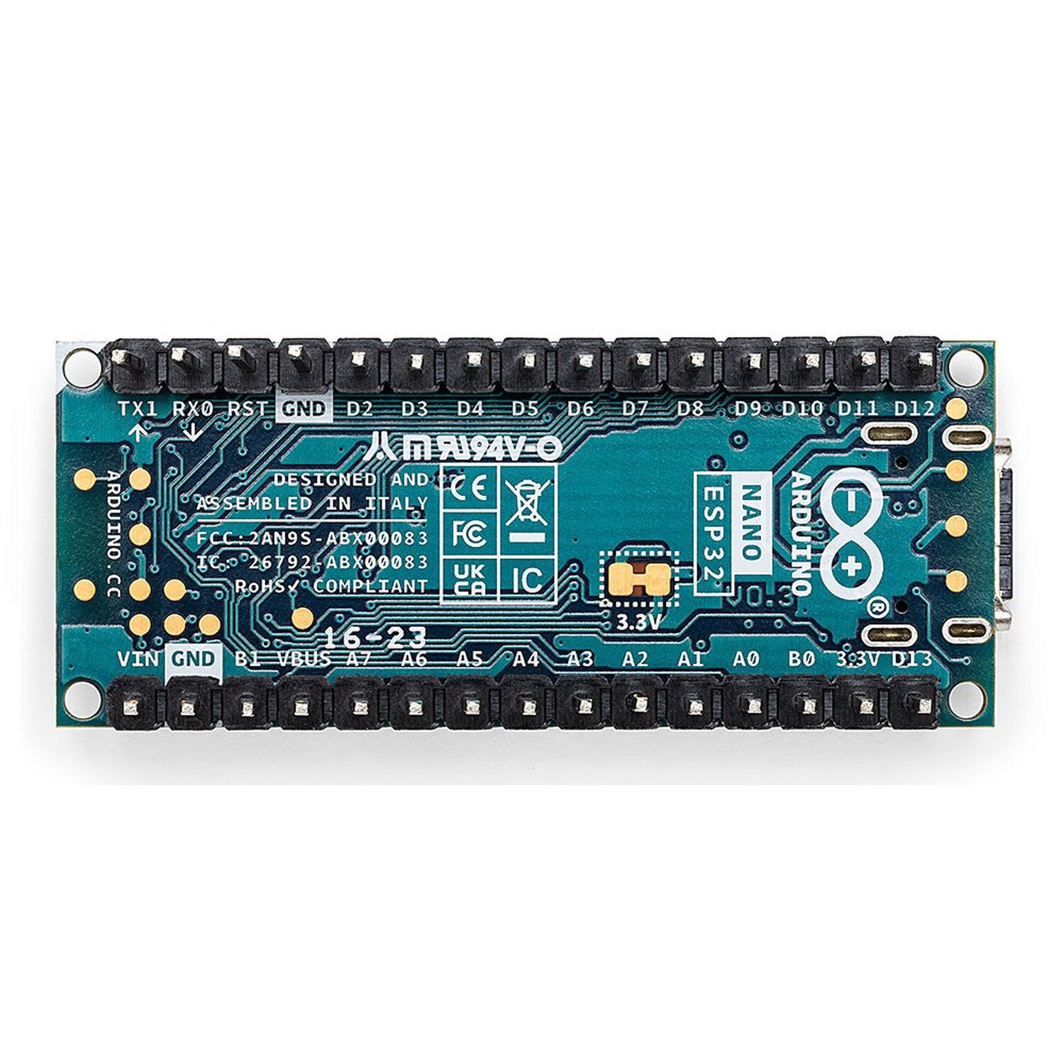 Arduino Nano Esp32 Con Headers Original image number 2.0
