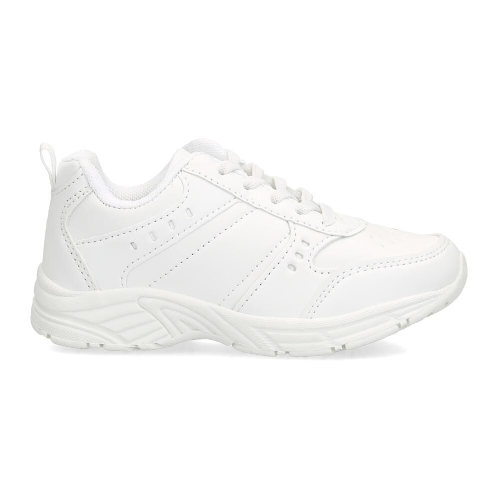 Zapatilla Escolar Legal Street Unisex Blanco image number 2.0