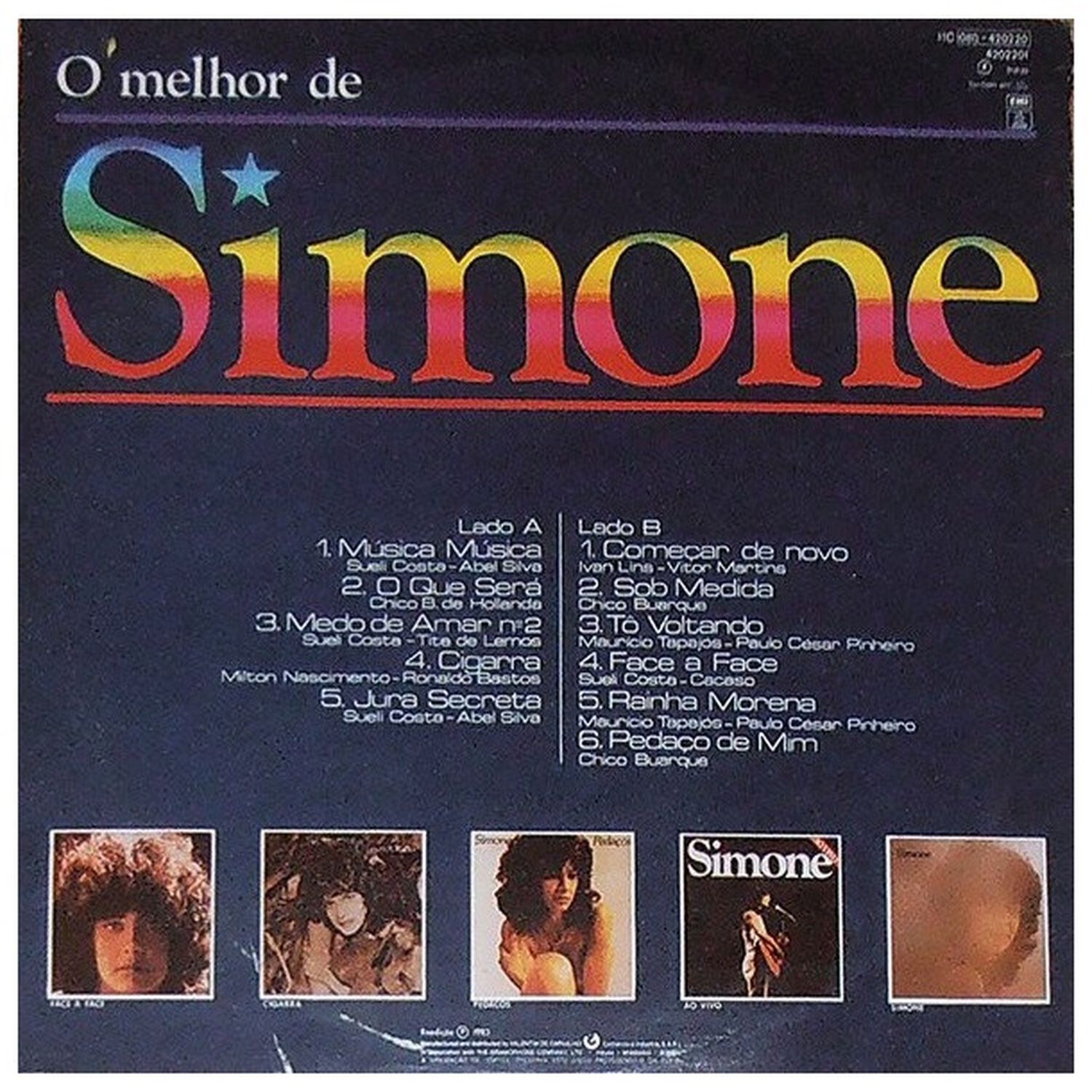Simone - O Melhor De Simone | Vinilo Usado image number 1.0