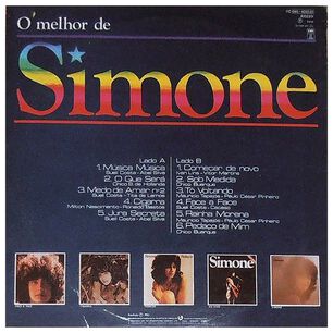 Simone - O Melhor De Simone | Vinilo Usado