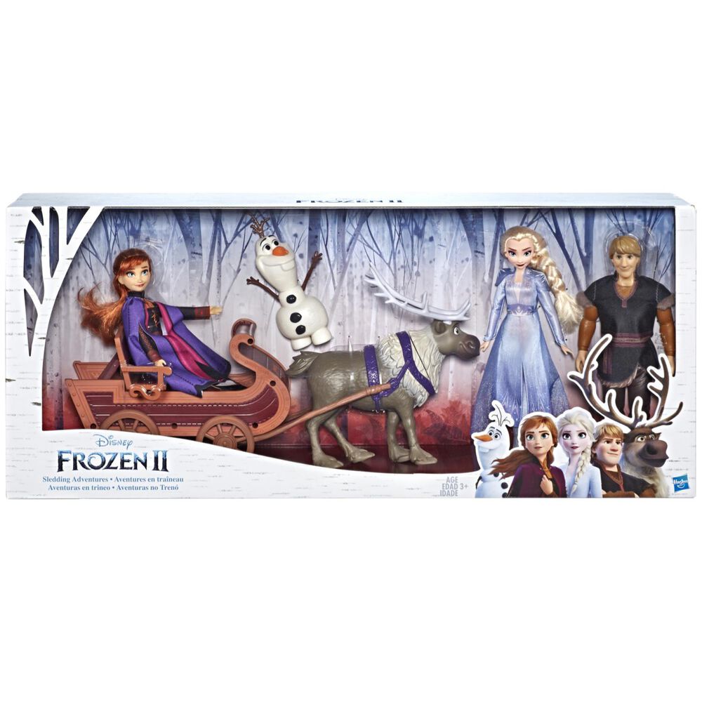 Juguete Aventuras Frozen Ii Con Trineo Y Personajes Disney image number 3.0