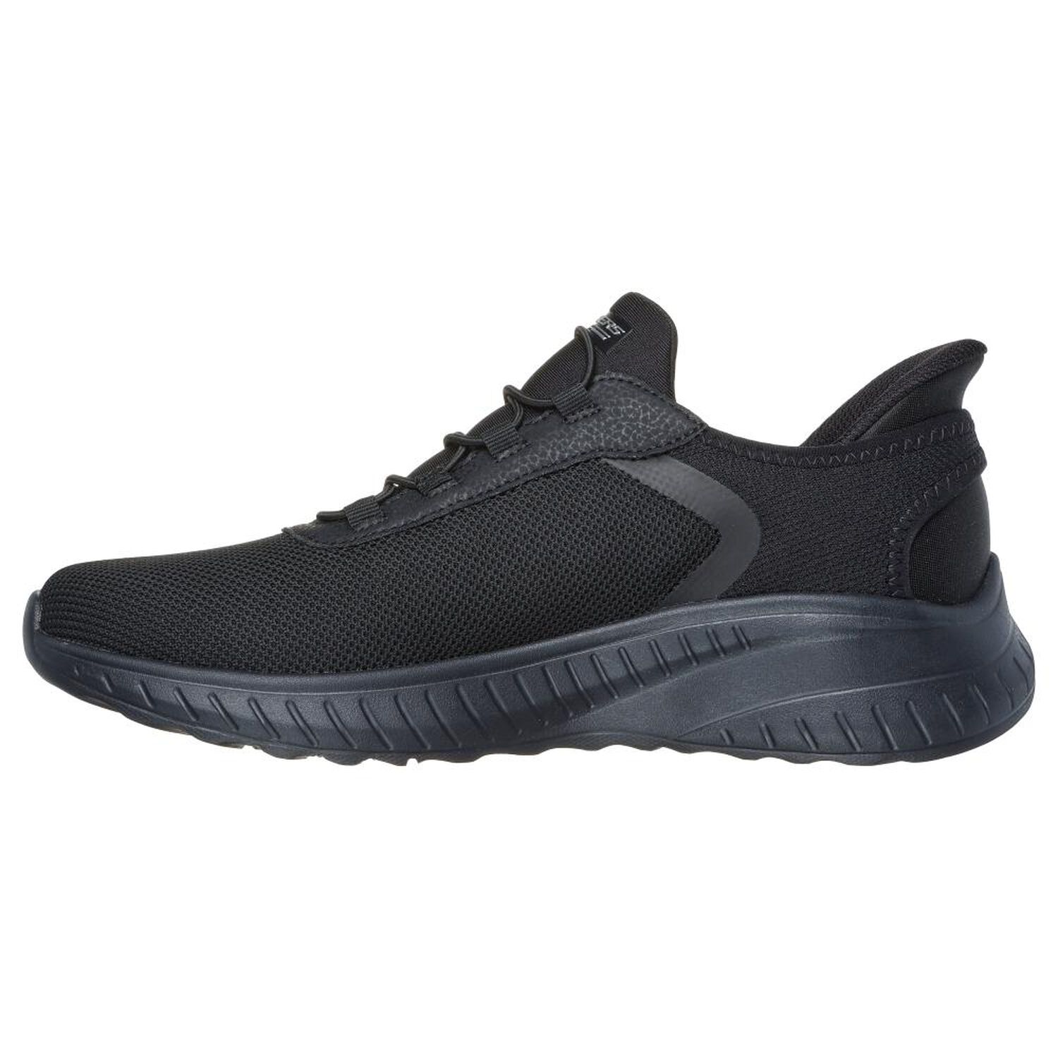 Zapatilla Urbana Hombre Skechers Bobs Squad Chaos Negro image number 2.0