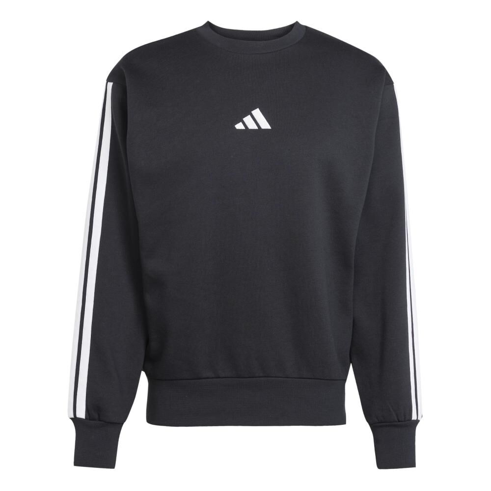 Polerón Hombre Essentials Fleece 3 Tiras Adidas image number 3.0