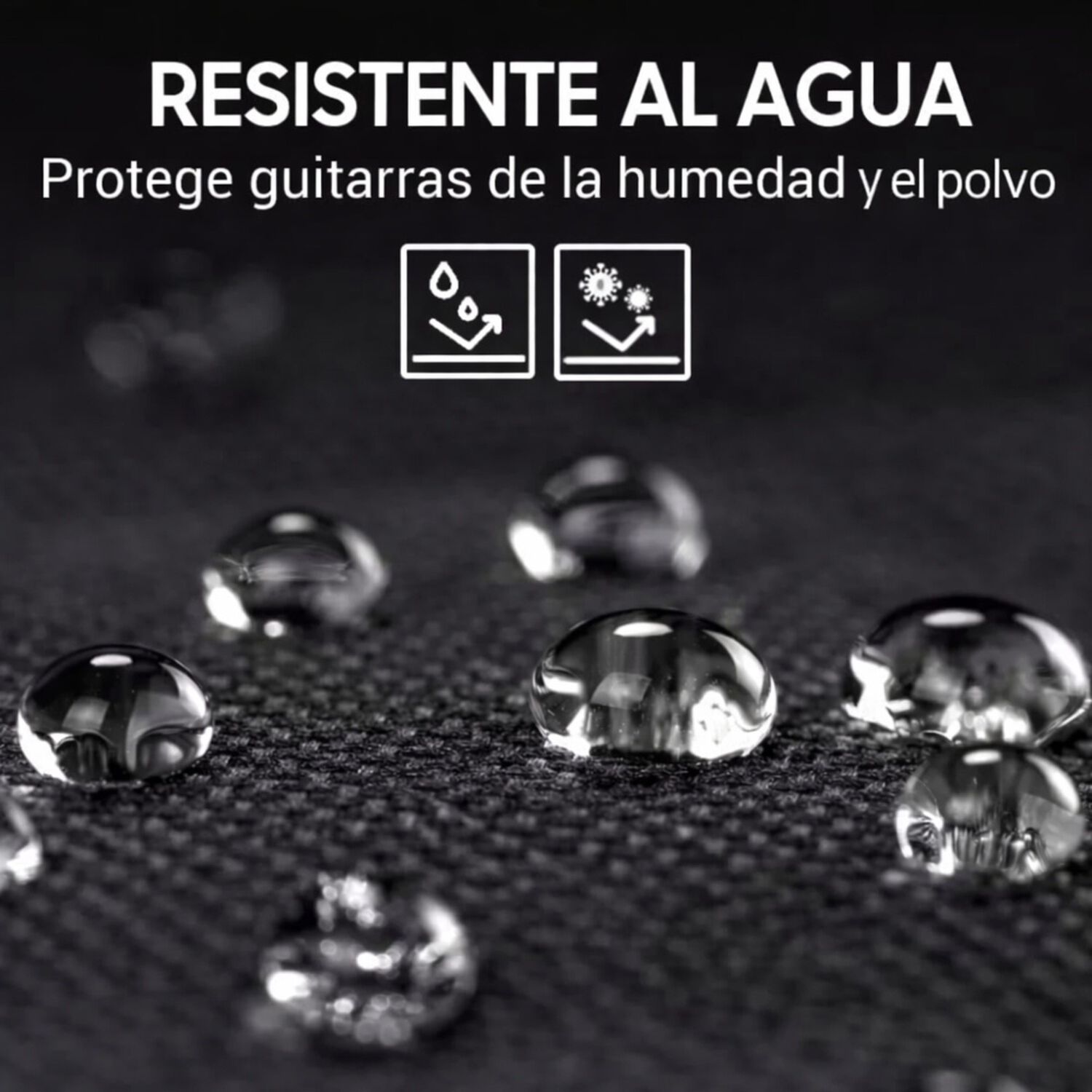 Funda De Guitarra Impermeable 38-41&rdquo; Acolchada image number 7.0