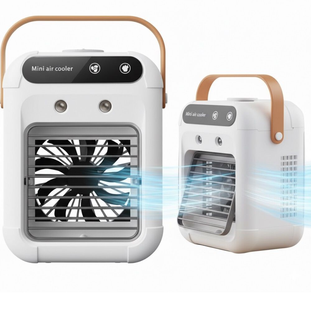 Aire Acondicionado Con Humificador Usb Portatil 3000mah image number 3.0