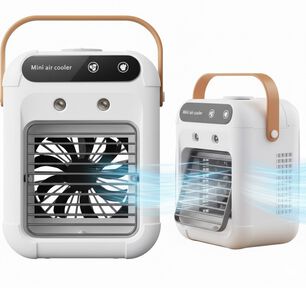 Aire Acondicionado Con Humificador Usb Portatil 3000mah