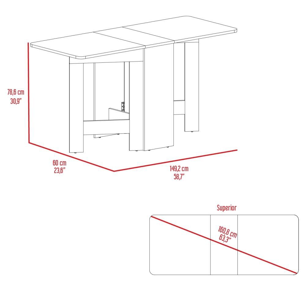 Mesa Abatible Compact Expandible image number 1.0