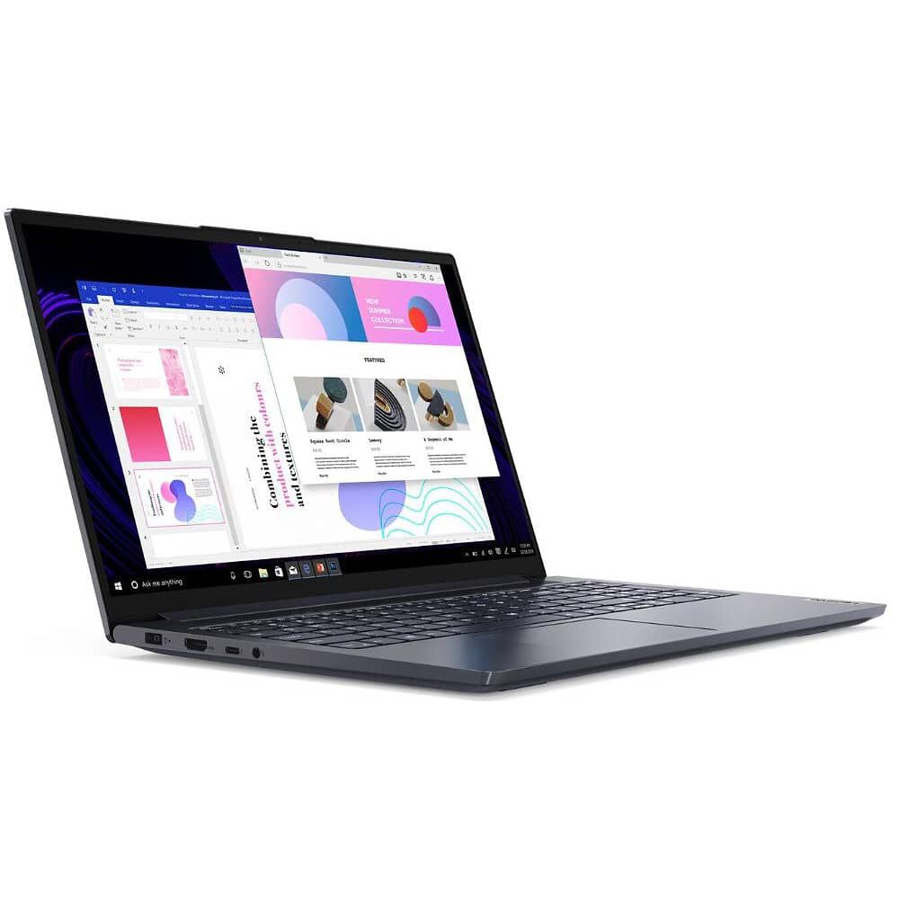 Notebook I5‑1035g1/ 16 gb/ 512 gb Ssd/ 15.6"/ W10hsl/ Yoga Slim 7 15iil05 (reacondicionado) image number 0.0