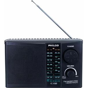 Radio Port&aacute;til Philco Ic-x60 220v 4 Bandas Am-fm-sw1-sw2