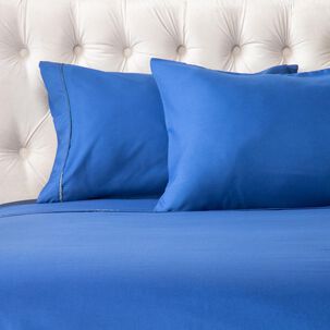 Juego De Sábanas Azhome Bicolor / 2 Plazas