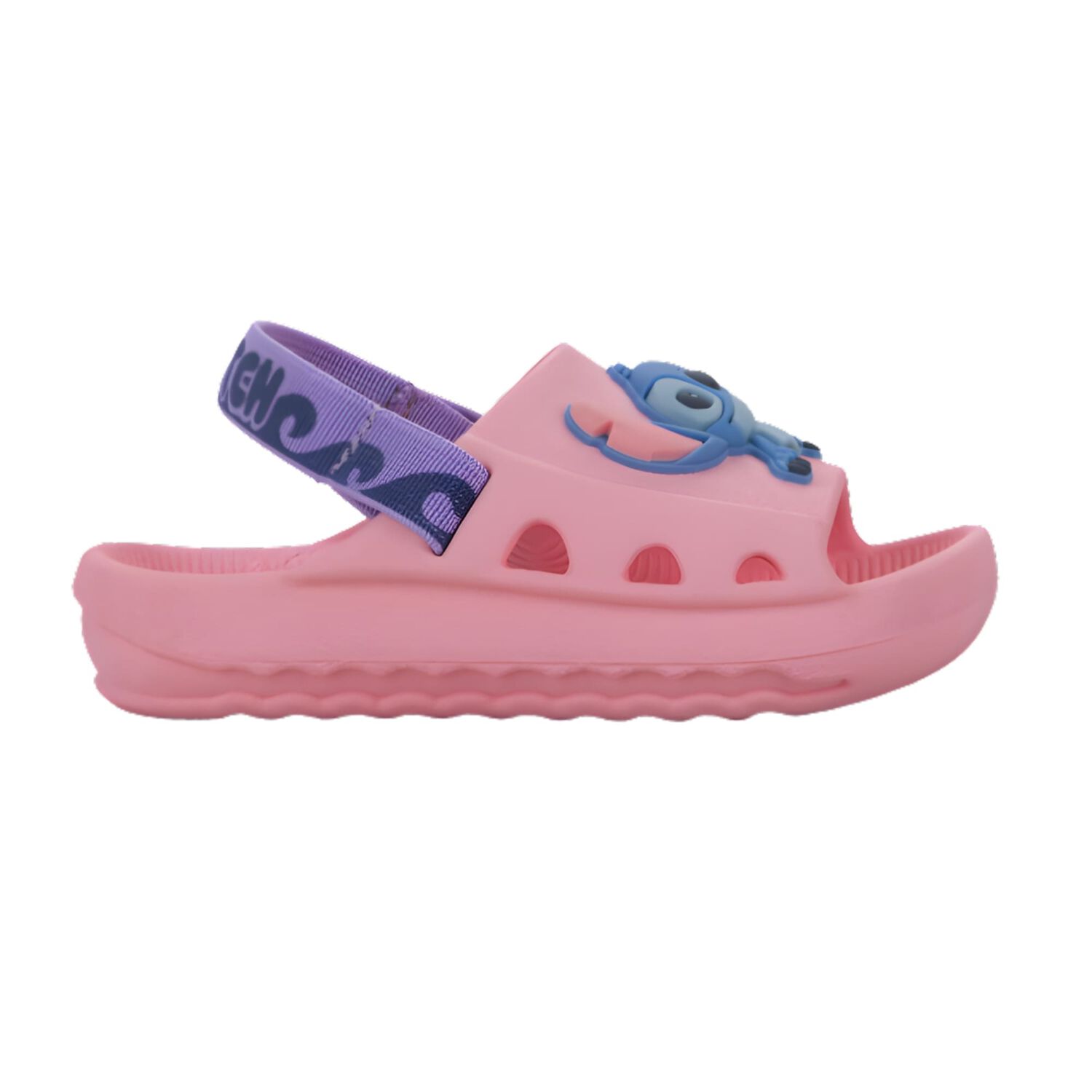 Sandalia Infantil De Bebe Stitch Disney Rosa image number 2.0