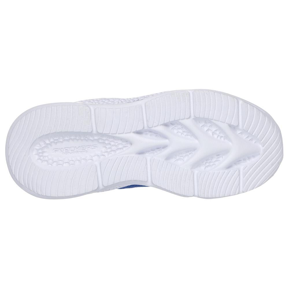 Zapatilla Infantil Niño Skechers Meteor-lights Azul image number 3.0
