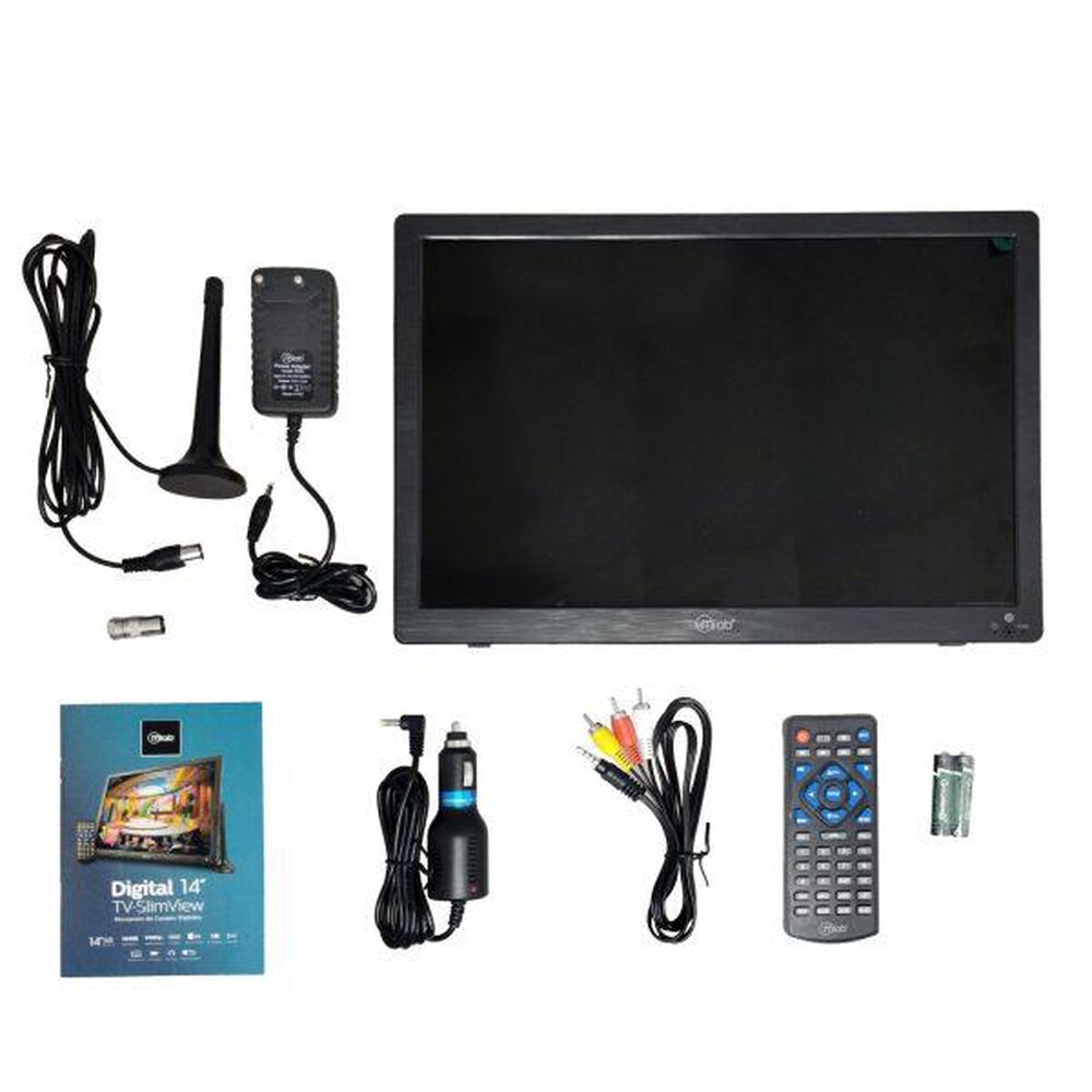 Televisor Portátil Digital Mlab 9452 14" Slimview Hdmi image number 3.0