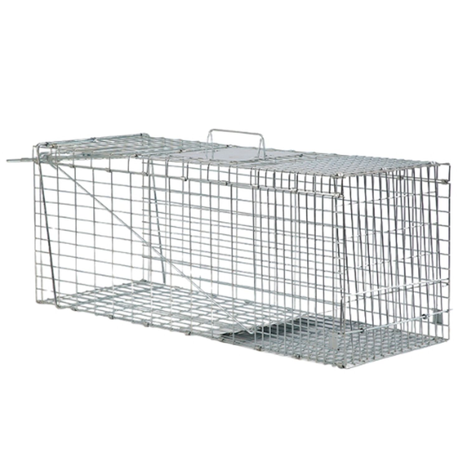 Jaula Plegable 94x34x37 Cm Ideal Para Mascotas Y Transporte image number 0.0