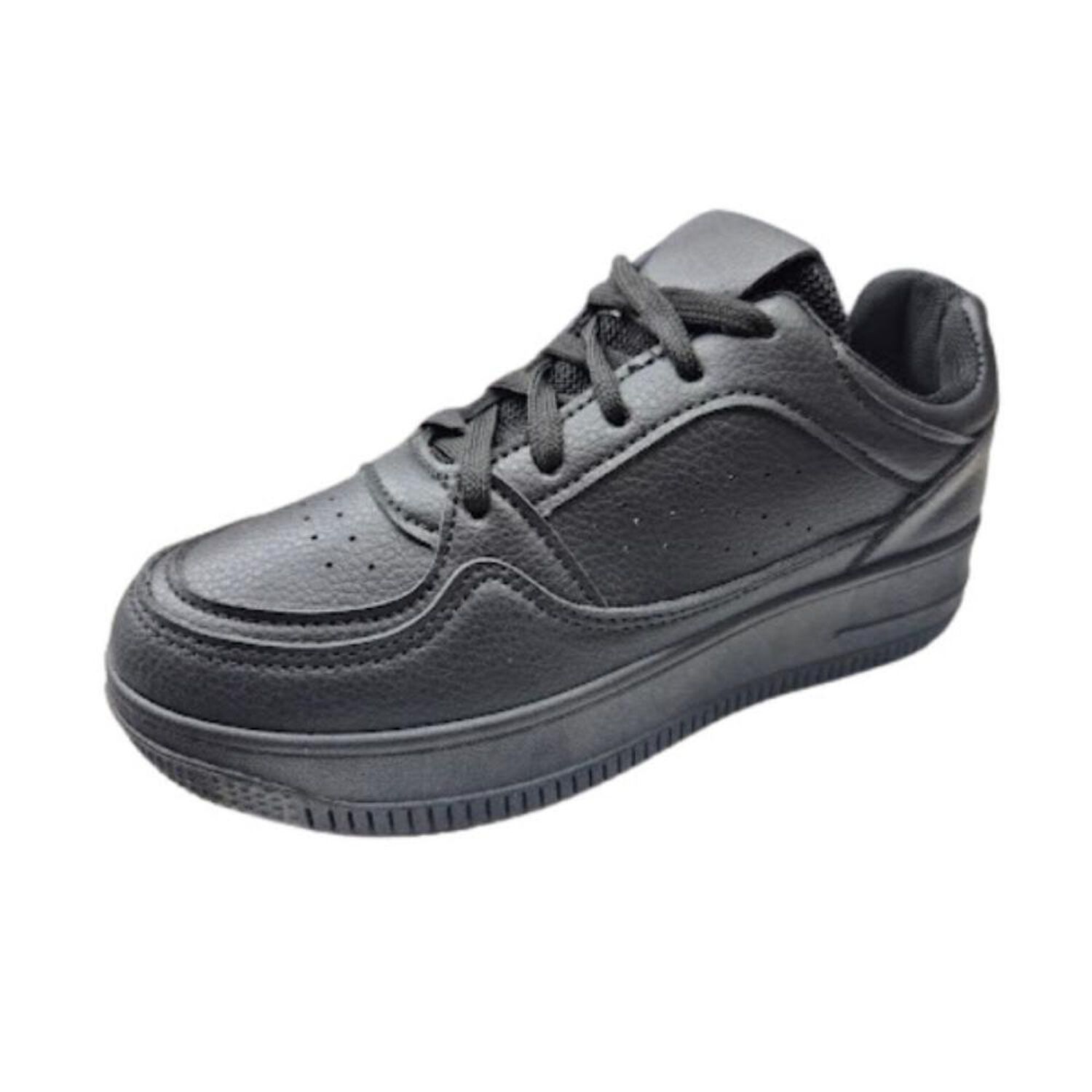 Zapatilla Deportiva Escolar Negro image number 1.0