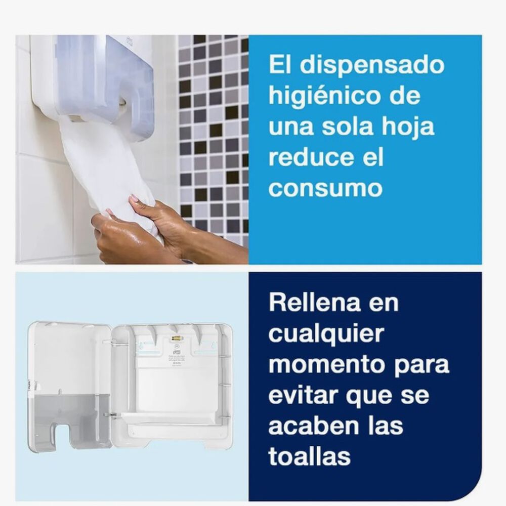 Dispensador Toalla Interfoliada + Carga image number 4.0