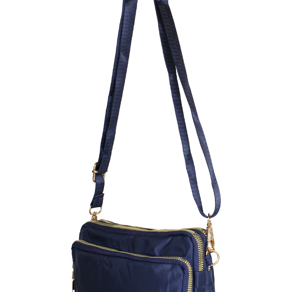 Cartera Bandolera Kim Azul Anabella Sachi image number 2.0