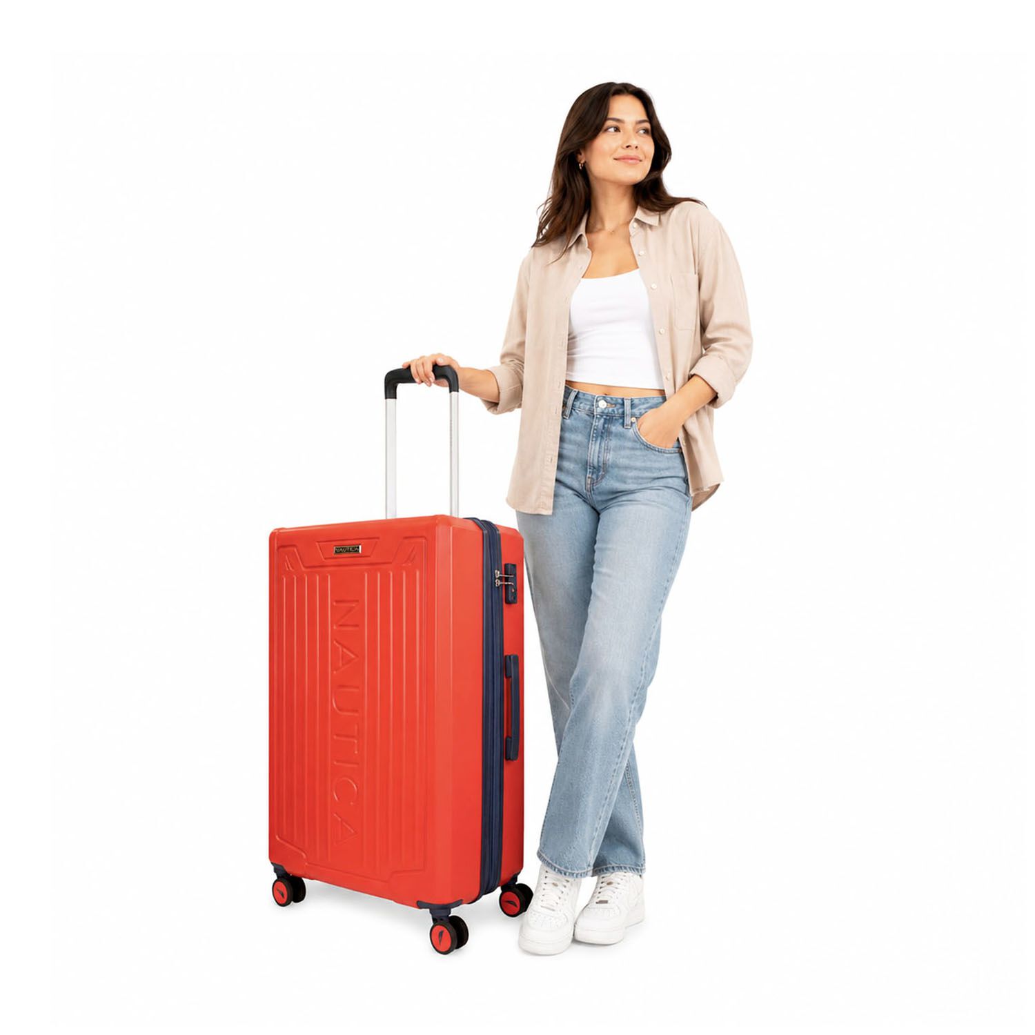 Maleta Grande Copper Nautica L 23kg Naranja image number 0.0