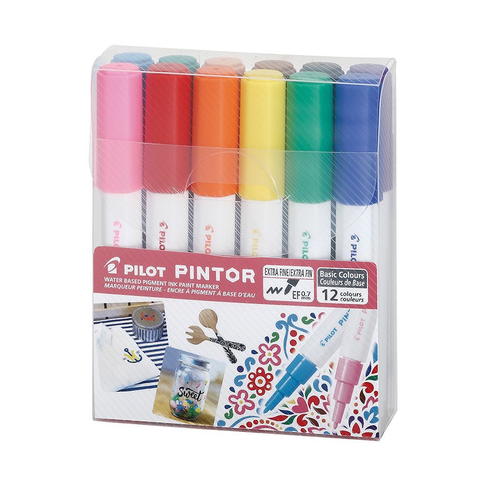 Pintor Set Colores Surtidos Punta Extra Fina image number 0.0