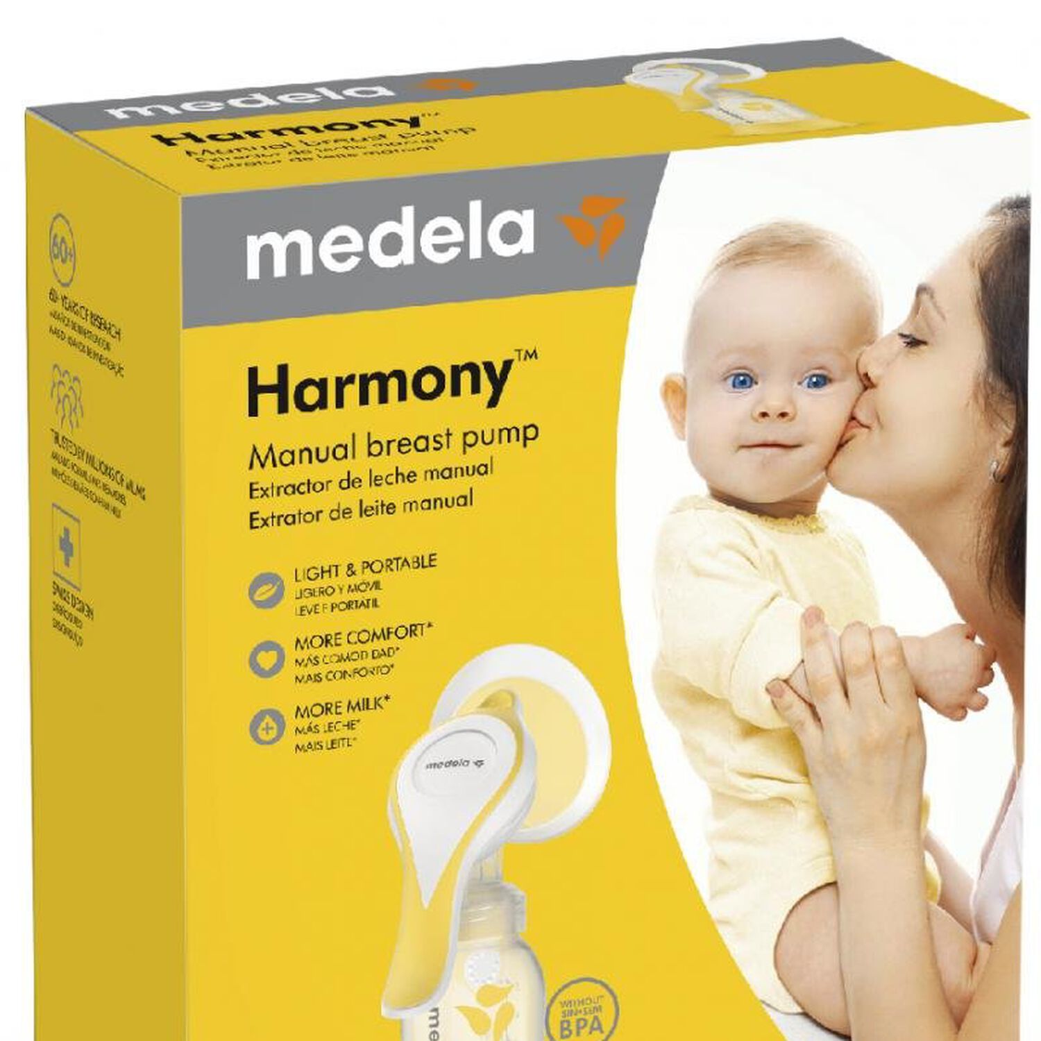 Extractor De Leche Manual Harmony&trade; Medela image number 4.0