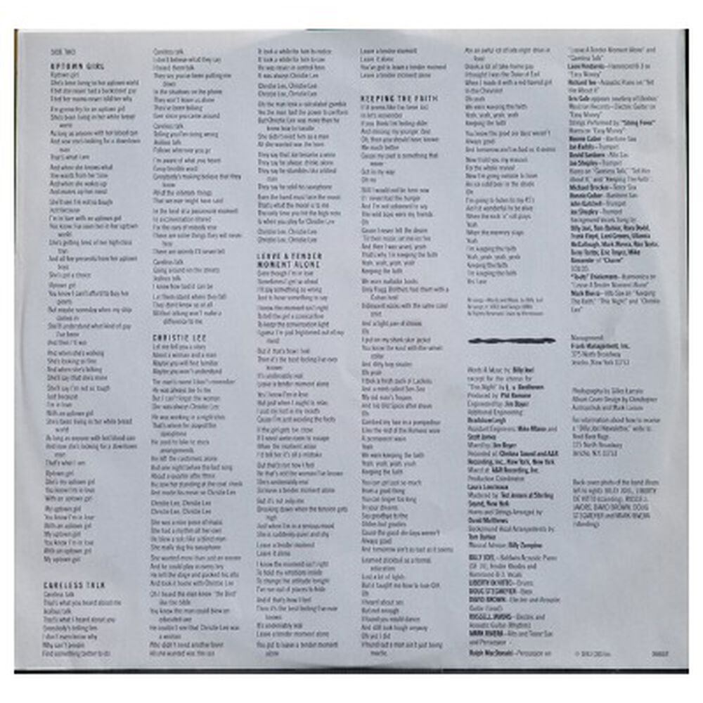 Billy Joel - An Innocent Man | Vinilo Usado image number 3.0