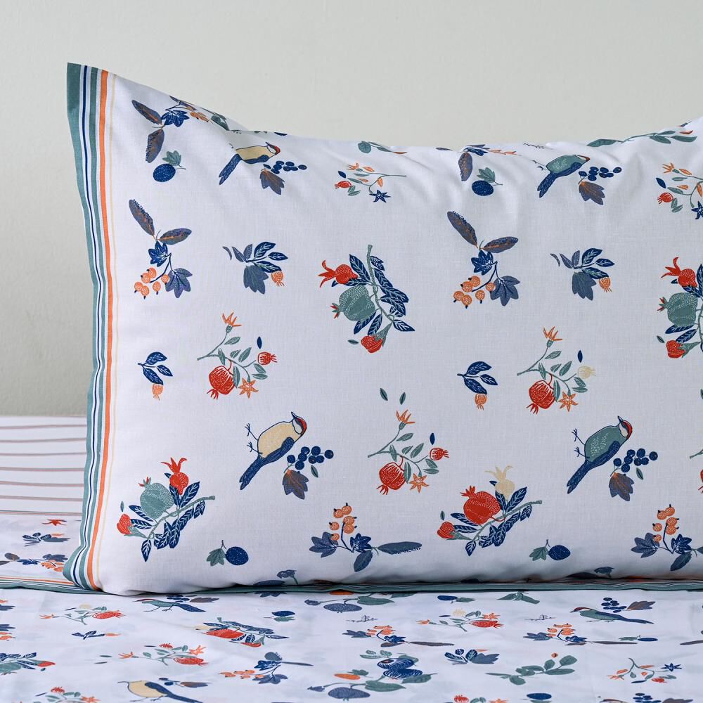 Juego De S&aacute;banas American Family Citrus Mostaza / 1.5 Plazas / 144 Hilos image number 1.0