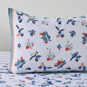 Juego De S&aacute;banas American Family Citrus Mostaza / 1.5 Plazas / 144 Hilos