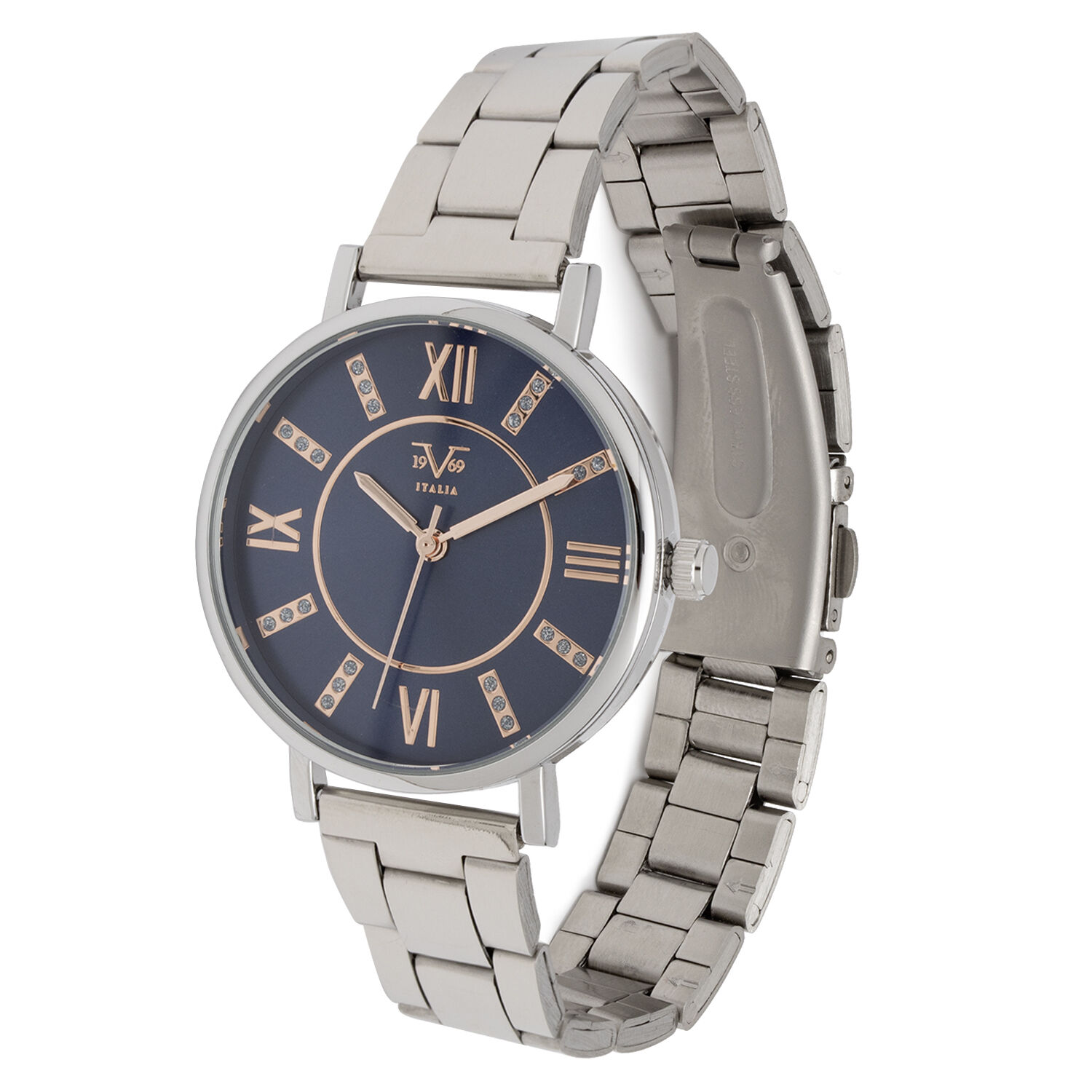 Reloj 19v69 Italia V1969-249-7 Plateado Mujer image number 2.0