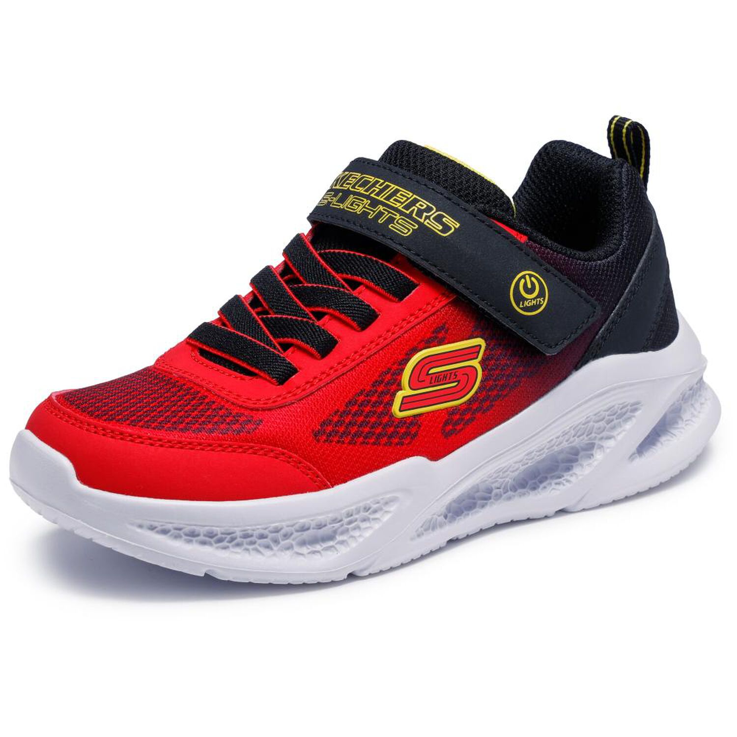 Zapatilla Infantil Ni&ntilde;o Skechers Meteor-lights-krendo Rdbk image number 3.0