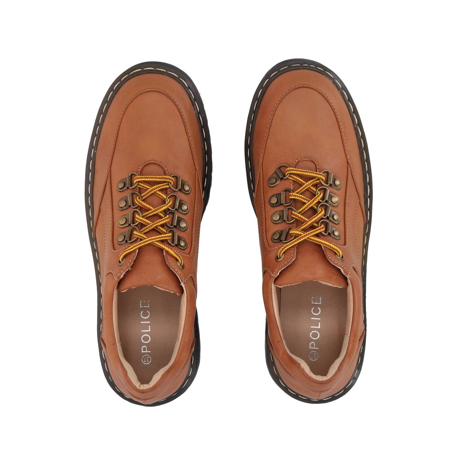 Mocasin Mujer Camel Lenny Police image number 4.0